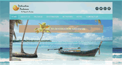 Desktop Screenshot of destinationandaman.com
